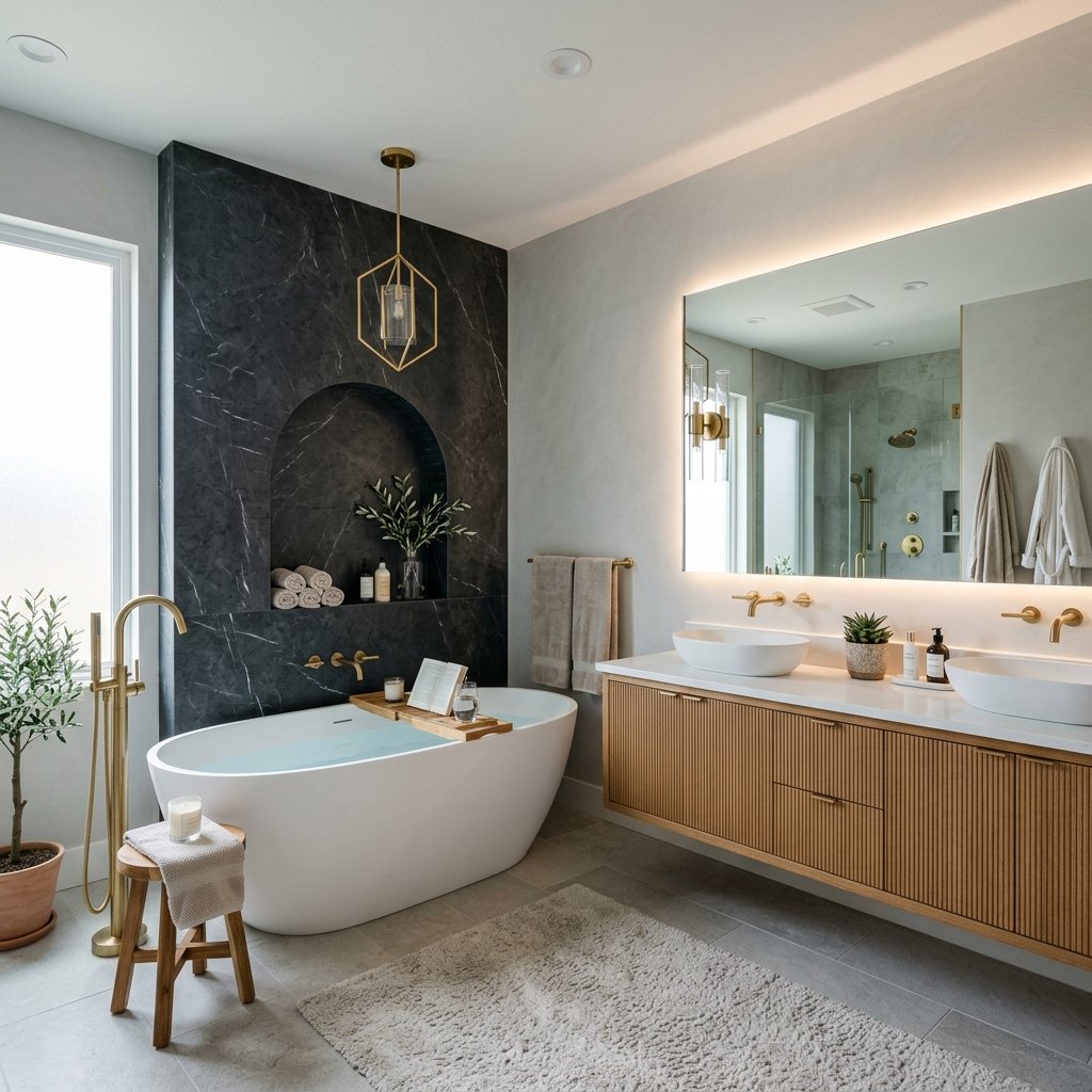 Spa Master Bathroom Suite